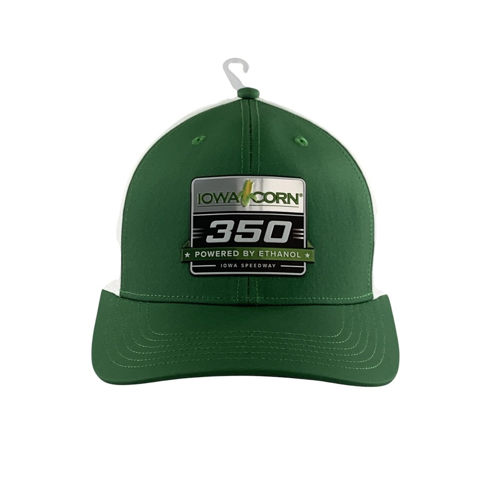 Iowa Speedway Hat Cap Strap Back Mens One Size Green NASCAR Racing Iowa Corn 350